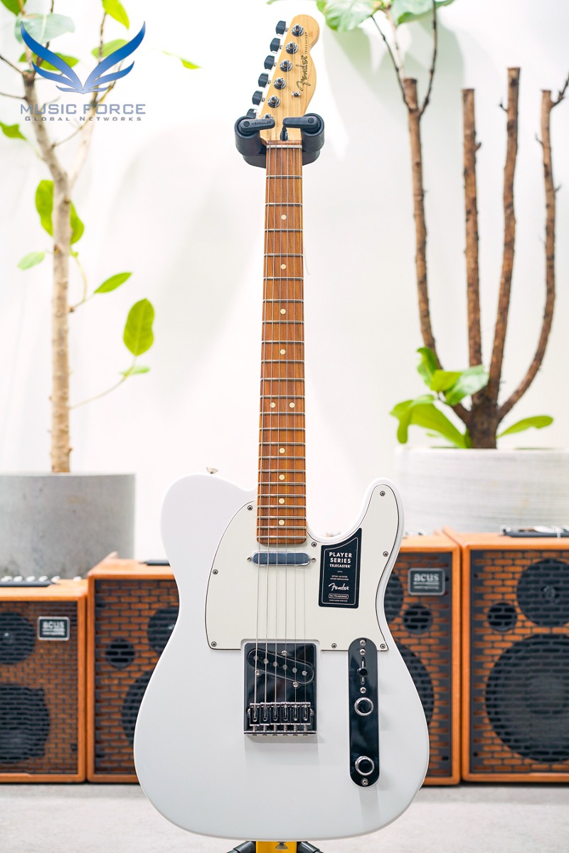Fender Mexico Player Series Telecaster-Polar White w/Pau Ferro FB (신품) 펜더 멕시코 플레이어 텔레캐스터 - MX22076698