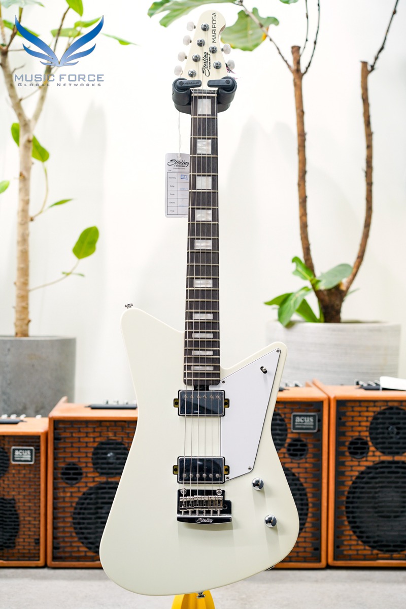 Sterling by Musicman MARIPOSA-Imperial White w/Rosewood FB (신품) - SG47109