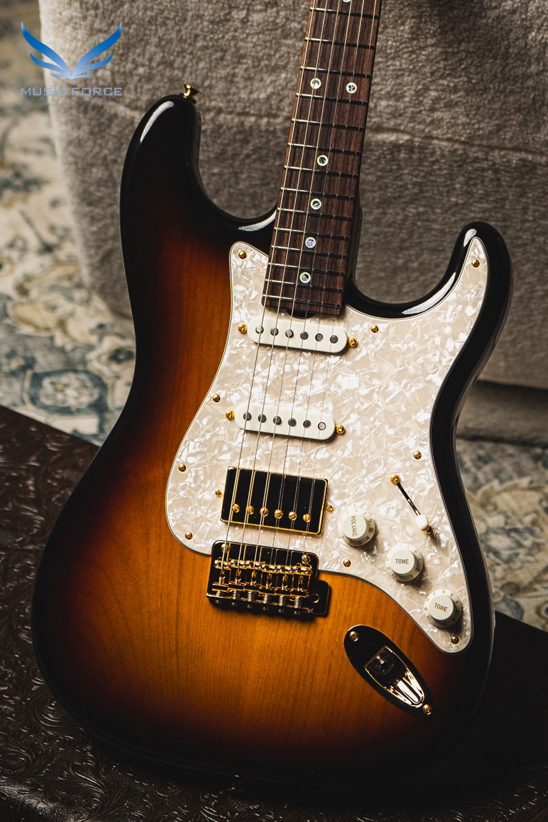 Don Grosh 30th Anniversary Limited Edition NOS Retro SSH-59 Burst w/Highly Figured 5A Roasted Birdseye Maple Neck, Indian Rosewood Fingerboard &amp; Gold Hardware (2023년산/신품) - 4201