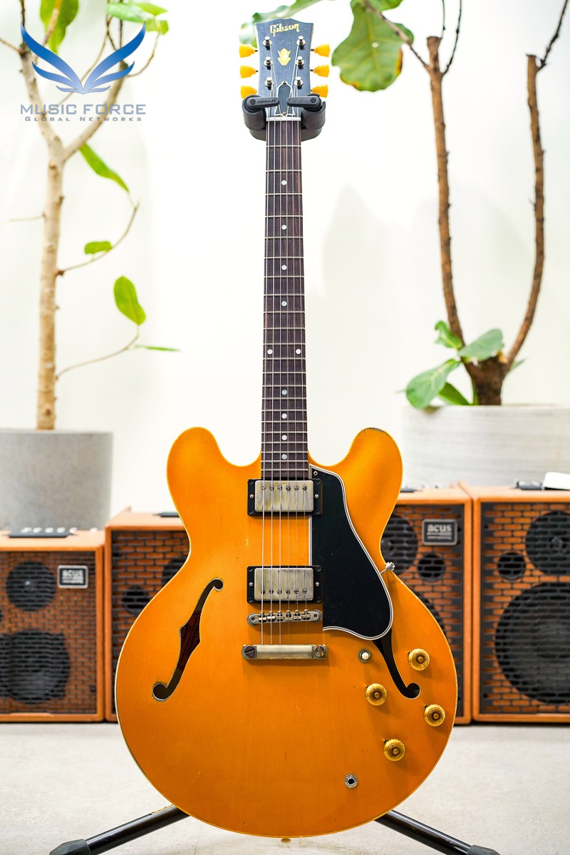 Gibson Custom(Nashville) 130th Anniversary 1958 ES-335 Reissue &#039;Tom Murphy Lab&#039; Heavy Aged Limited Edition-Dirty Blonde (전세계 130대 한정판/신품) - A840256