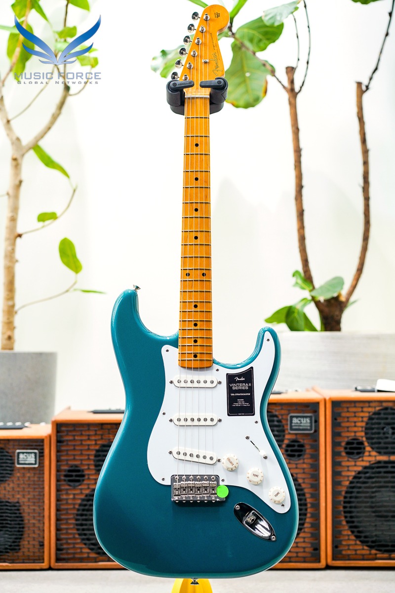 Fender Mexico Vintera II Series 50s Stratocaster-Ocean Turquoise Metallic w/Maple FB (신품) 펜더 멕시코 빈테라 II 50 스트라토캐스터 - MX23049244