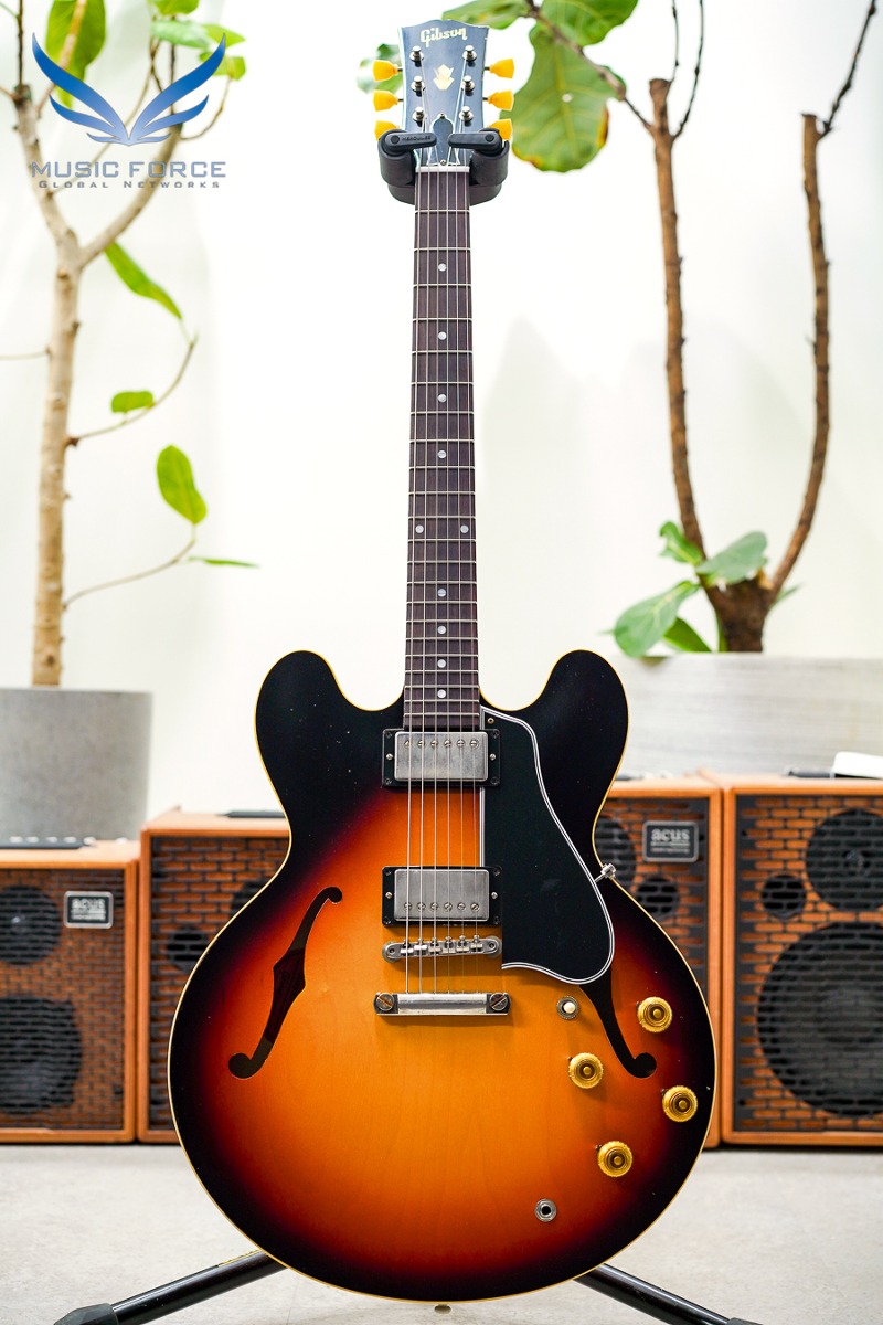 Gibson Custom(Nashville) 130th Anniversary 1958 ES-335 Reissue &#039;Tom Murphy Lab&#039; Light Aged Limited Edition-Tri Burst (전세계 130대 한정판/신품) - A840259